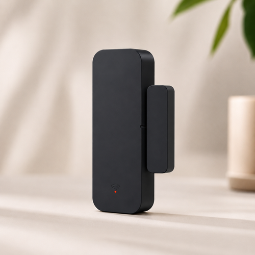 Sensor de Puerta y Ventana WiFi — Alertas instantáneas en tu móvil cuando alguien entra.